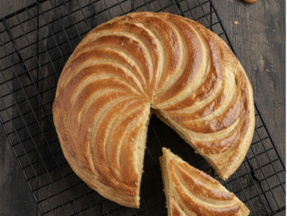 Recette de galette des rois frangipane miel et eau de fleur d'oranger
