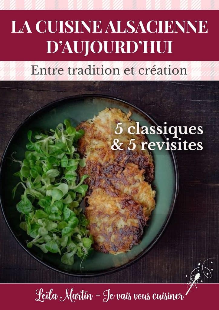 Couverture sur la cuisine alsacienne, galettes et salade