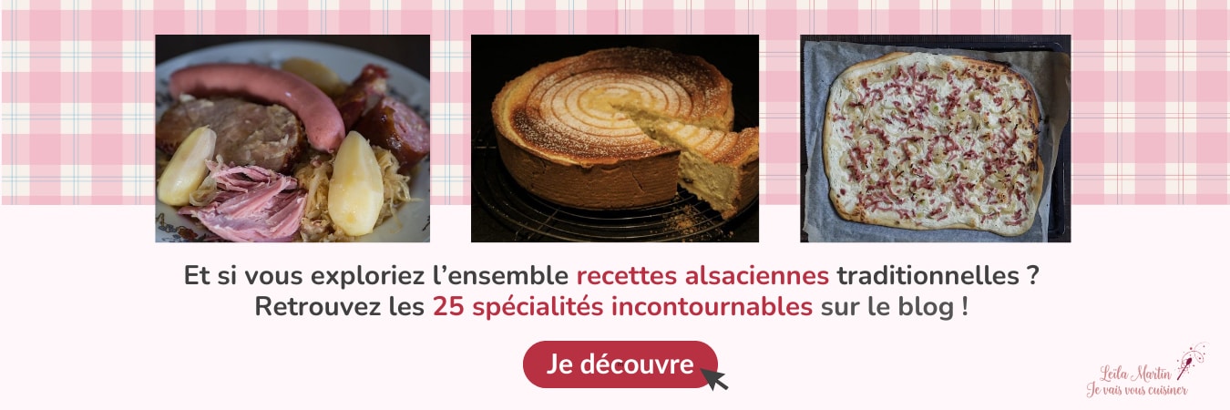 Découvrez les 25 recettes alsaciennes traditionnelles incontournables - Choucroute, Kougelhopf, bretzels, Tarte flambée