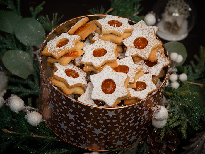 Les biscuits de Noël à la confiture de potimarron d’Audrey Stippich