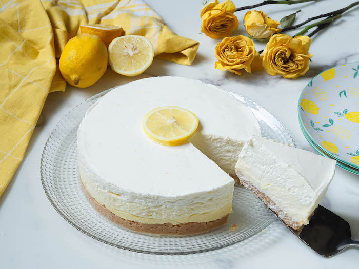 Recette de cheesecake infiniment citron bibeleskaes et lemon curd