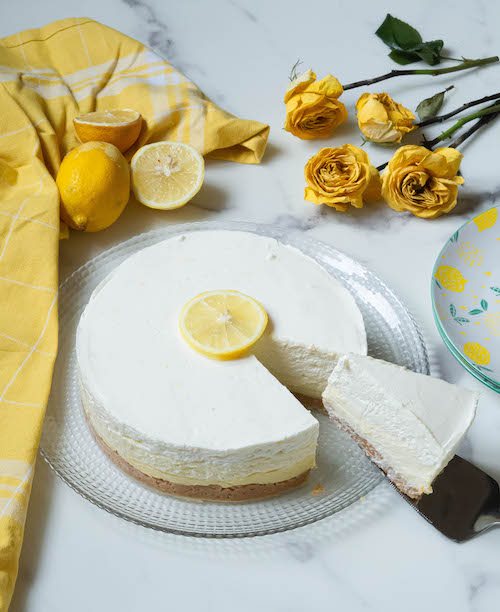 Recette de cheesecake infiniment citron bibeleskaes et lemon curd