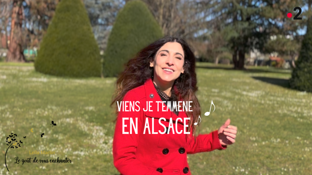 Couverture du clip Viens je t'emmène en Alsace par Leïla Martin