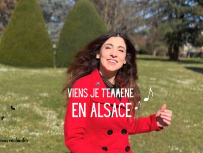 Couverture du clip Viens je t'emmène en Alsace par Leïla Martin