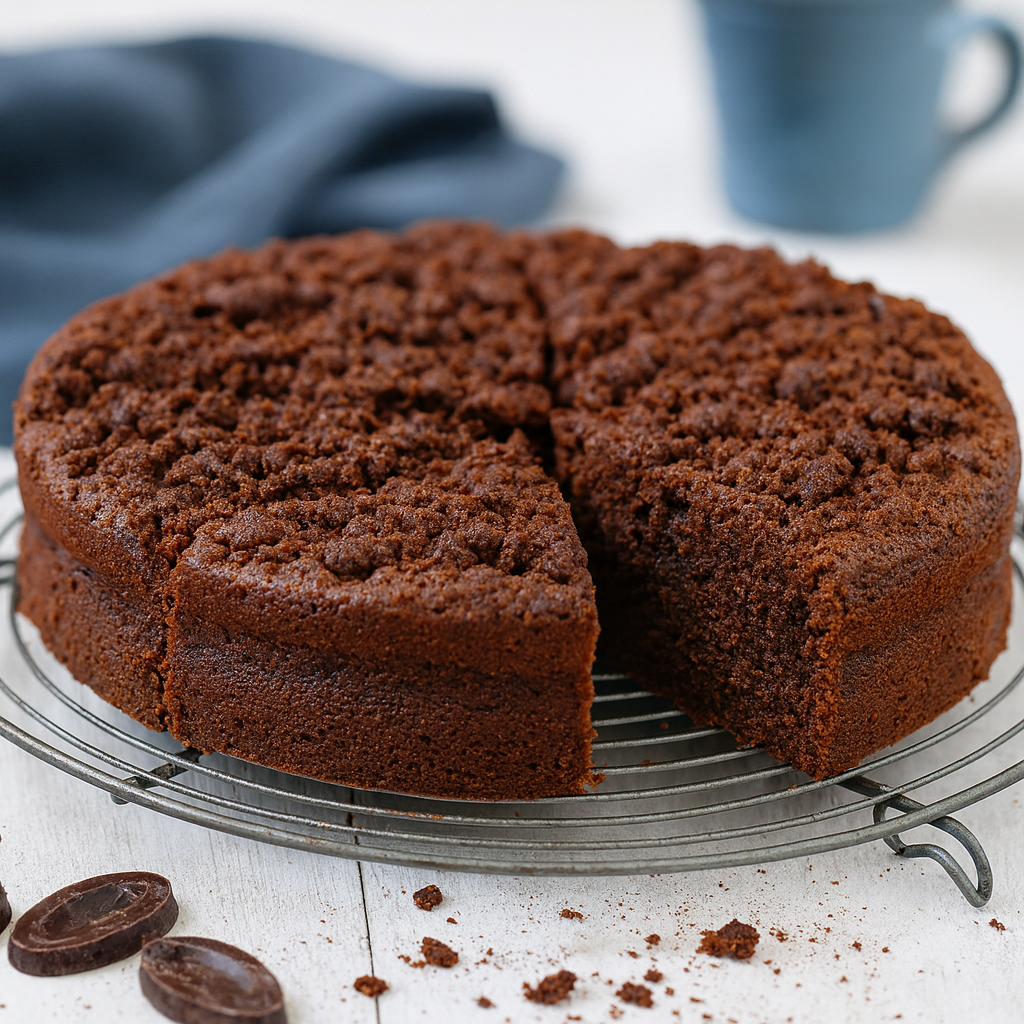 recette de mon gâteau chocolat noisette et courgettes sans sucre, low carb et healthy