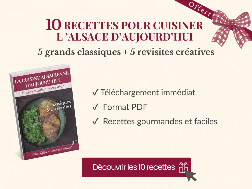 Téléchargez la cuisine alsacienne d'aujourd'hui, un guide numérique de 10 recettes entre tradition et créativité
