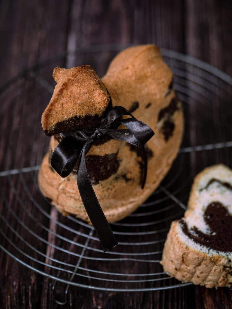 Lämmele marbré avec rubanmarrib