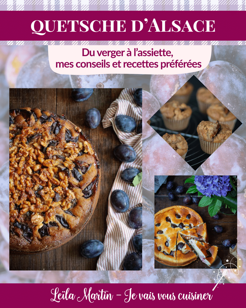 Visuel du dossier Quetsche d’Alsace avec desserts aux prunes